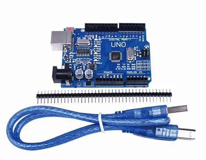 UNO R3 макетная плата ATmega328P CH340 CH340G для Arduino UNO R3 с прямым контактным разъемом - Цвет: UNO R3 with line