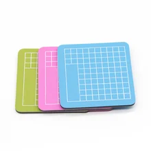 

1pc 6x6cm Mini Cutting Pad Kawaii Handmade Template PVC Durable Non-slip Cutting Paper Pad Engraving Art Hand Tool Cutting Board