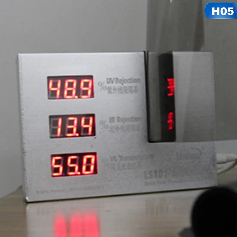 50 см x 300 см черная тонированная пленка на окно автомобиля, стекло для автомобиля, дома, коммерческие солнечные солнцезащитные очки, защита для автомобиля, внешние аксессуары - Цвет: H05