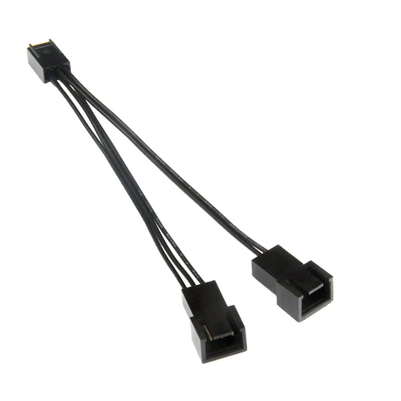 10 см 3pin PWM 1 2 разветвитель вентилятора удлинитель адаптер кабель|Компьютерные