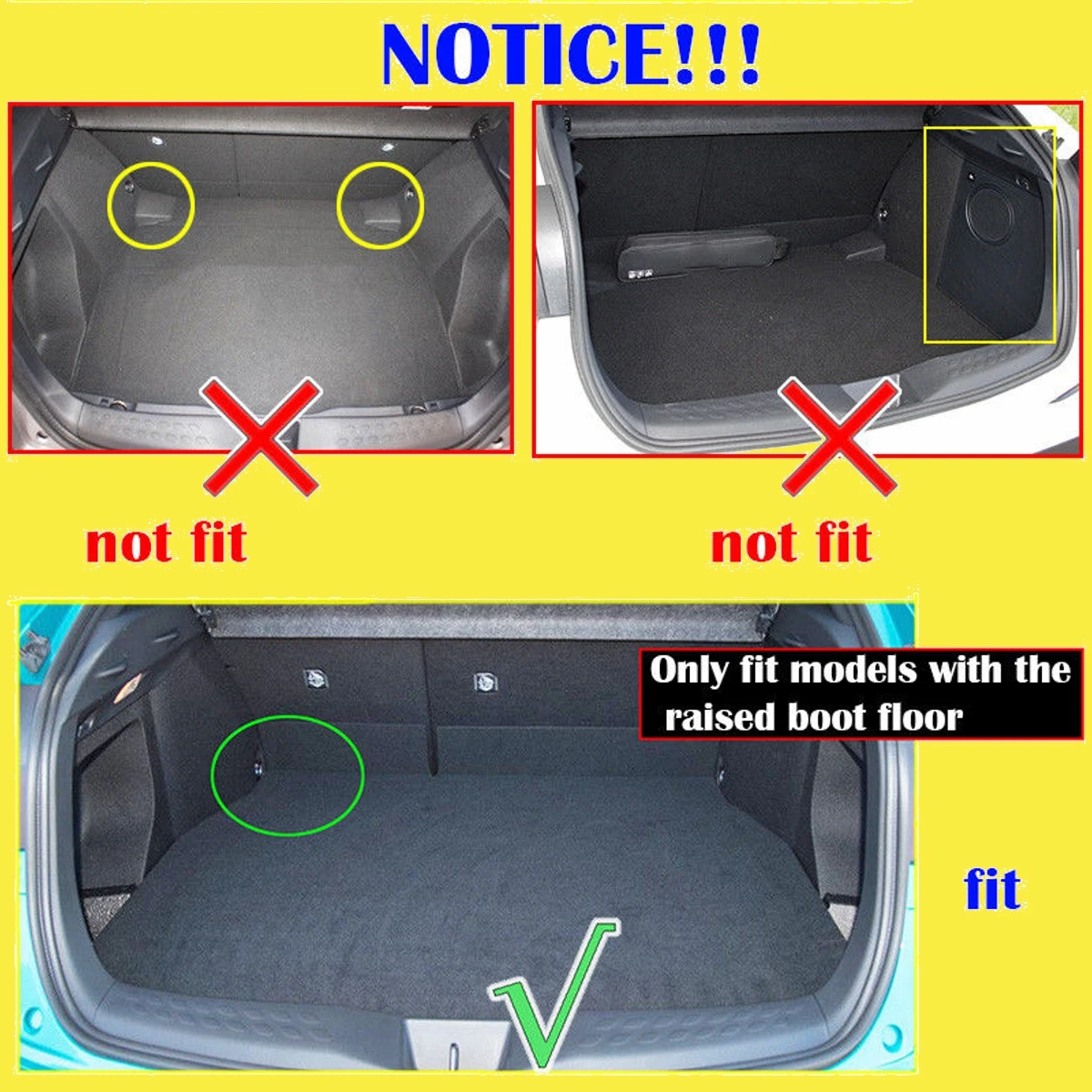 

Rear Trunk Cargo Boot Liner Tray Floor Mat Floor Sheet Carpet Mud Protector Waterproof For Toyota C-HR CHR 2017+ 2018 2019