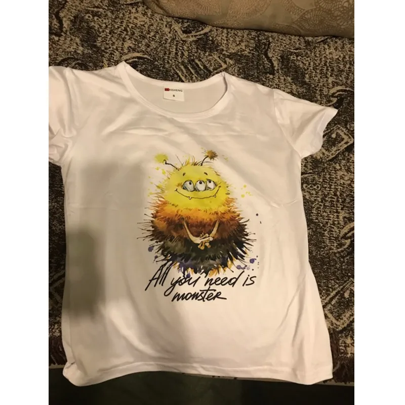 2019 New Brand Summer T-shirts For Women Tops O-Neck Female cute cartoon Printed T-shirt Casual tshirt Female Tops