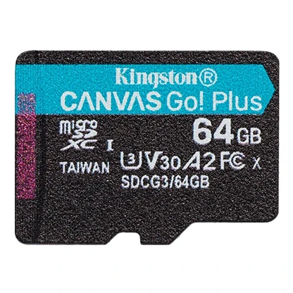 Карта памяти Kingston microSDXC Canvas Go Plus 170R A2 U3 V30|Карты памяти| |