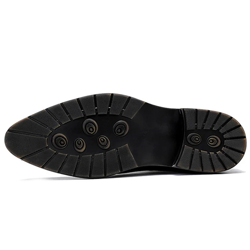 Новинка роскошные мужские Ботильоны ручной работы из натуральной кожи со