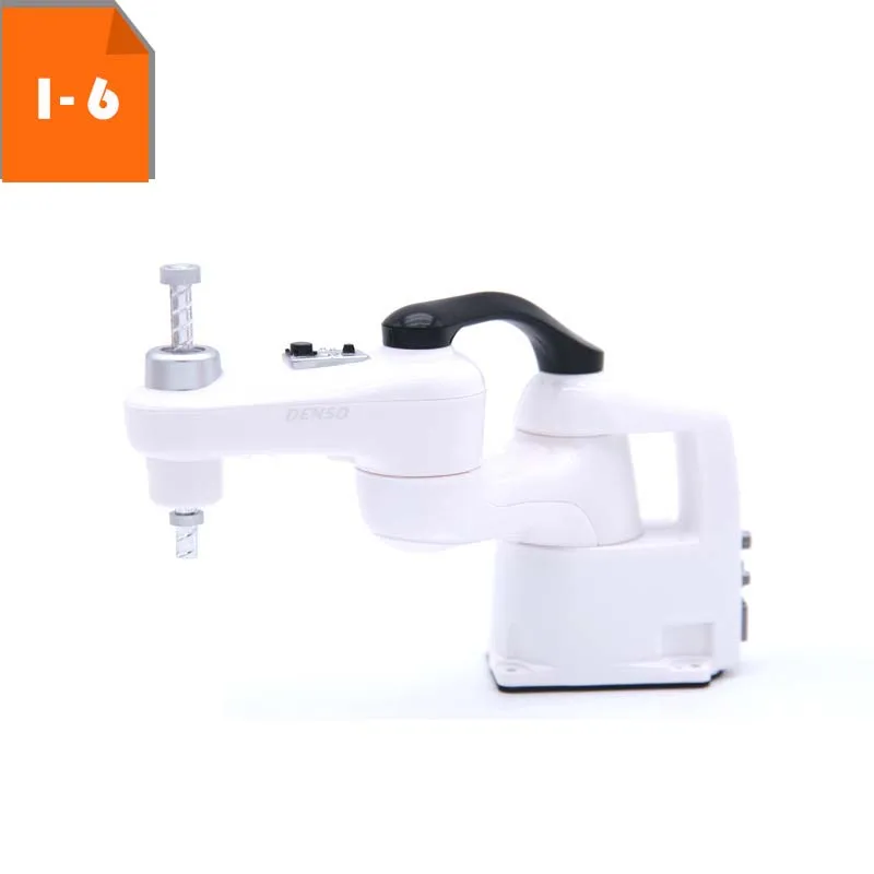 

1: 6 scale four-axis industrial robot mechanical arm can rotate simulation model Factory mechanical device toys kids gifts show