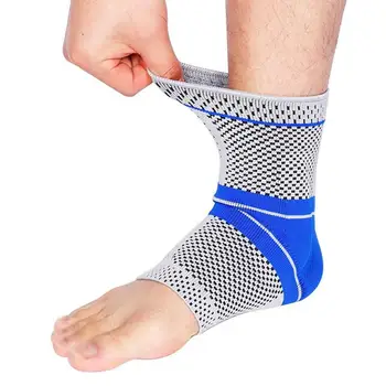 

1pair Ankle Brace Compression Support Sleeve Brace For Injury Recovery Eases Swelling Relieve Pain From Achilles Tendonitis Tool