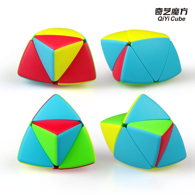 Qiyi mastermorphix 3x3 или mastermorphix 2x2 кубик без наклеек выпуклая Пирамидка волшебный куб скоростной куб игрушки для детей