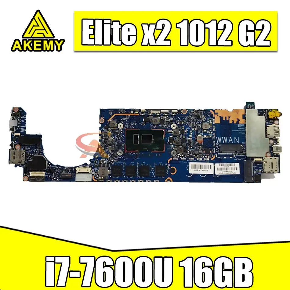 HSN I07C 6050A2863101 MB A01 For HP Elite x2 1012 G2 Laptop motherboard
