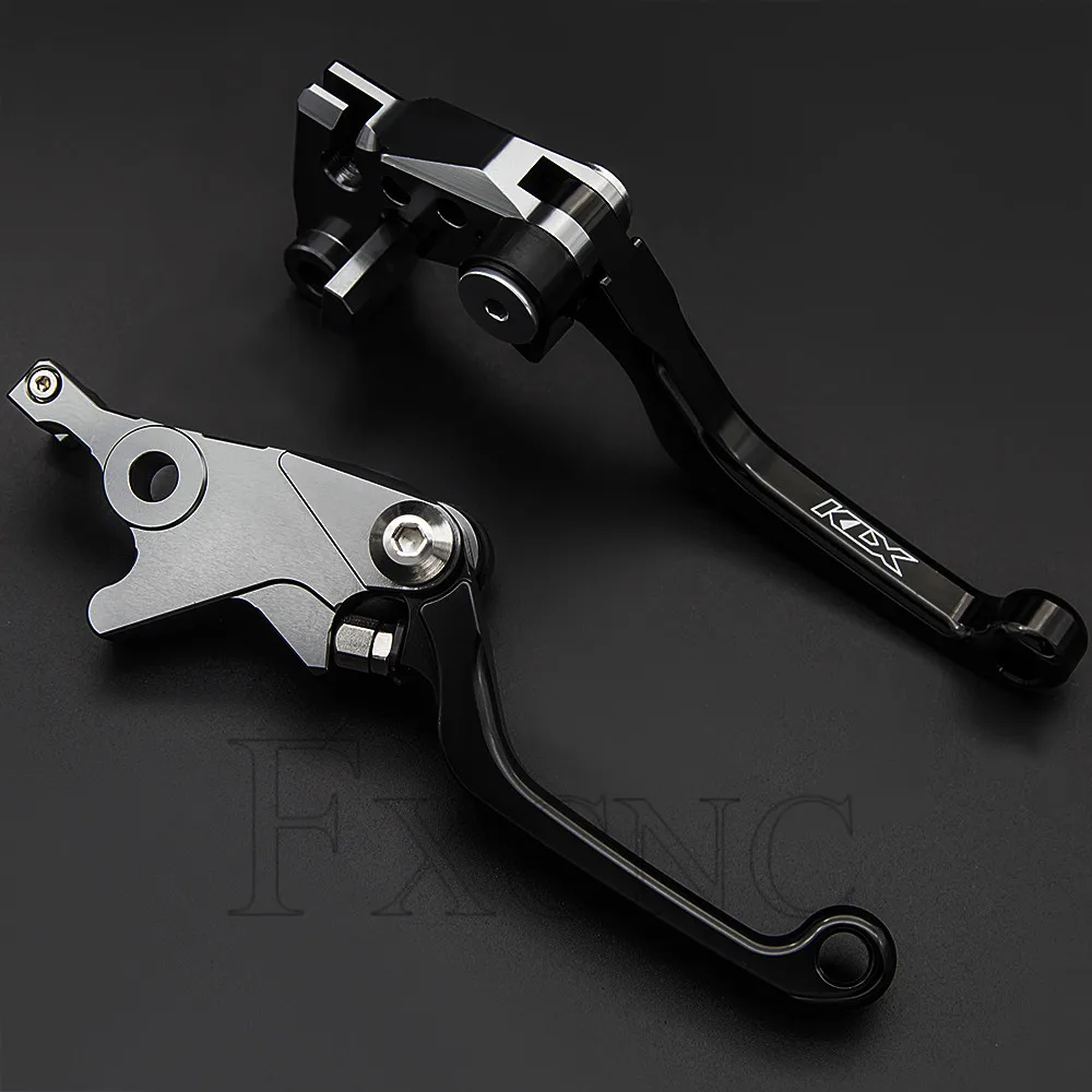 CNC Motorcycle Pit Dirt Bike Brake Clutch Lever Aluminum Lever For Kawasaki KLX250 KLX125 D-TRACKER KLX 250 125 2010-2016 2011