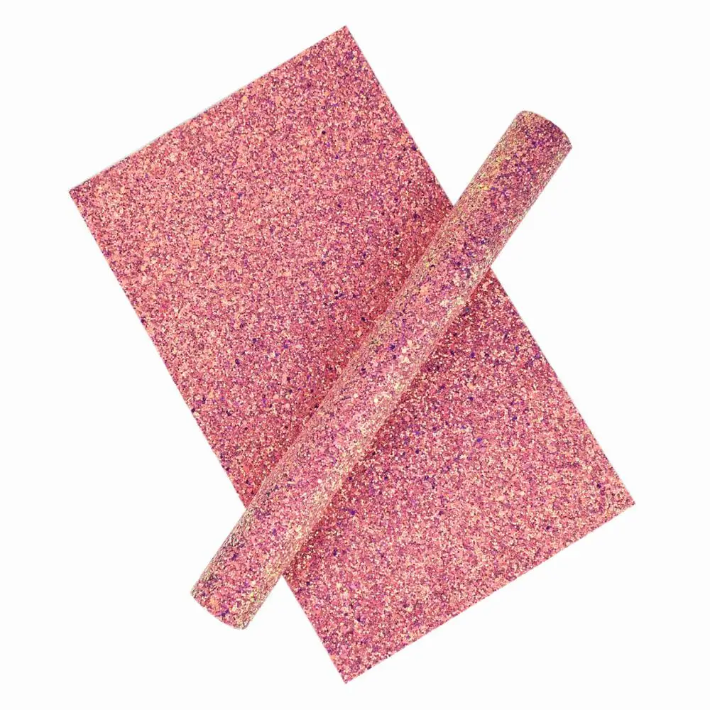 HSDCraft 20*34 см блестящая ткань массивная синтетическая кожа для Diy - Цвет: 01