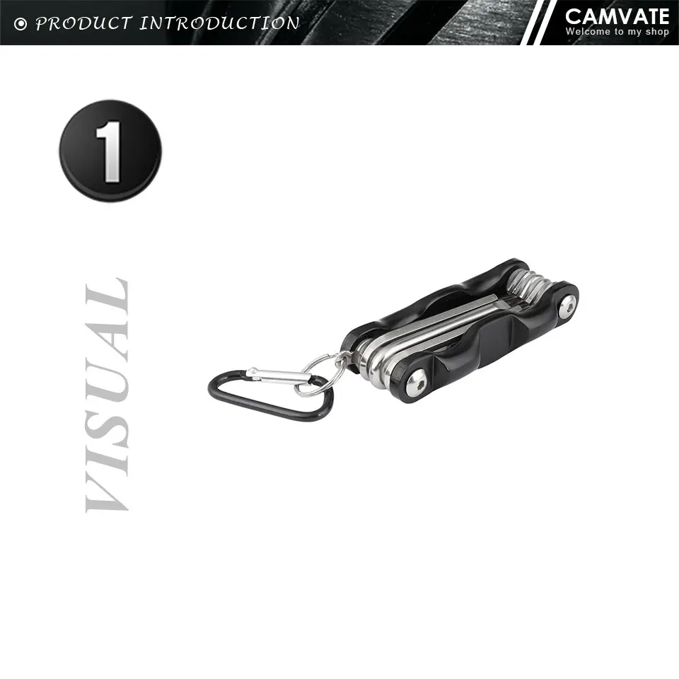 Multi-purpose 8 in 1 Folding Screwdriver Kit Wrench Set Portable Hand Tool Set A