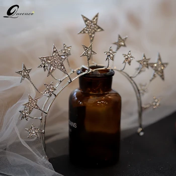 

Star Bride Wedding Girls Hair Accessories Tiaras Crown Accesorios Para El Cabello Diadema Korona Coroa De Noiva Princess Crown