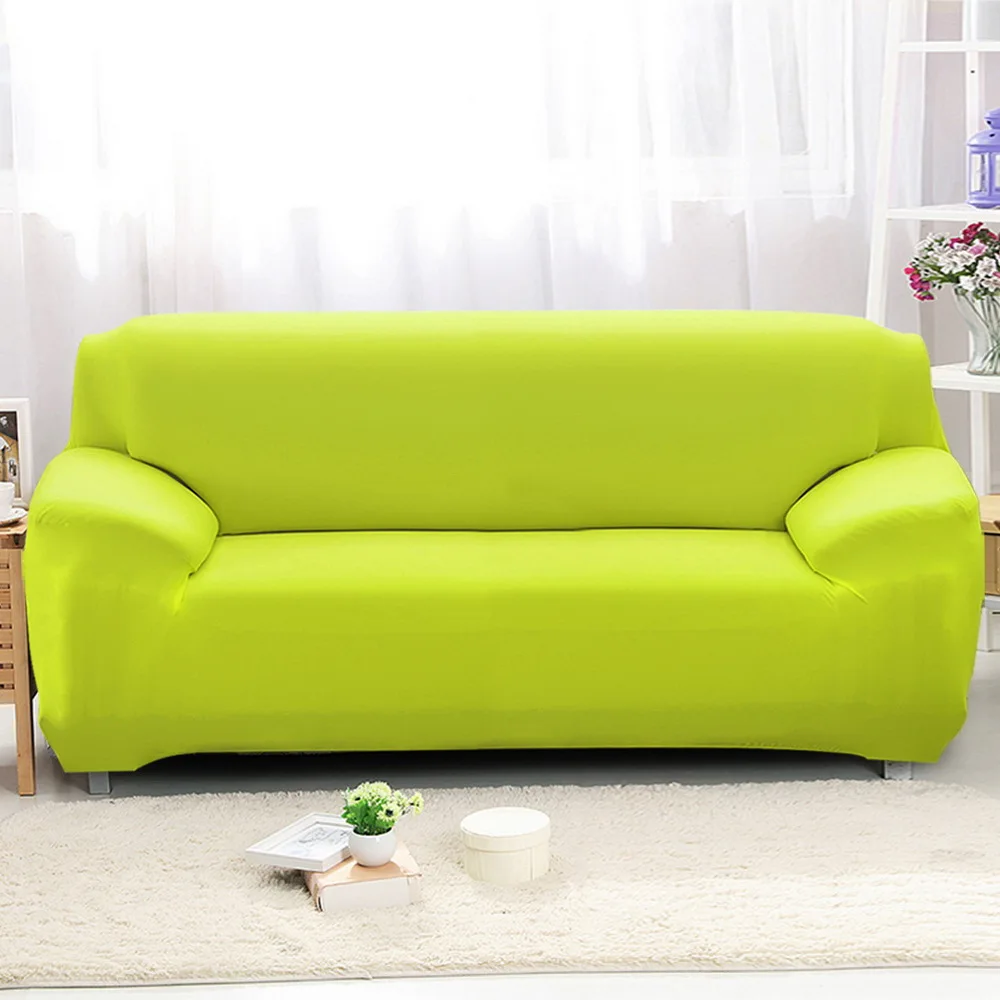fruit green 1-4 сидения кресло диван Чехлы ретро кресло диван чехол многоцветный мягкий диван Чехлы для гостиной copridivano - Цвет: fruit green