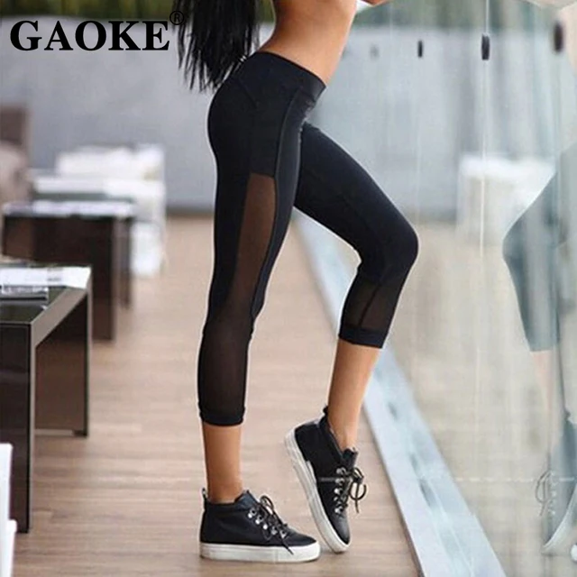 US $6.10 Women Yoga Pants Plus Size S-XL Sports Pants For Woman Lose Weight Sauna Sweat jogging Pants Runnin