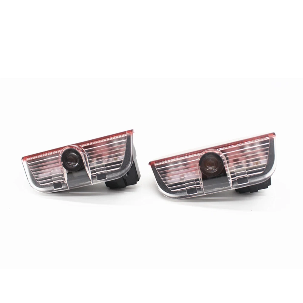 2 шт. для Volkswagen Passat GTI R Line CR эмблема Ghost Shadow Light для VW Jetta Golf Touareg Дверь Логотип Лампа проектор Тюнинг автомобилей