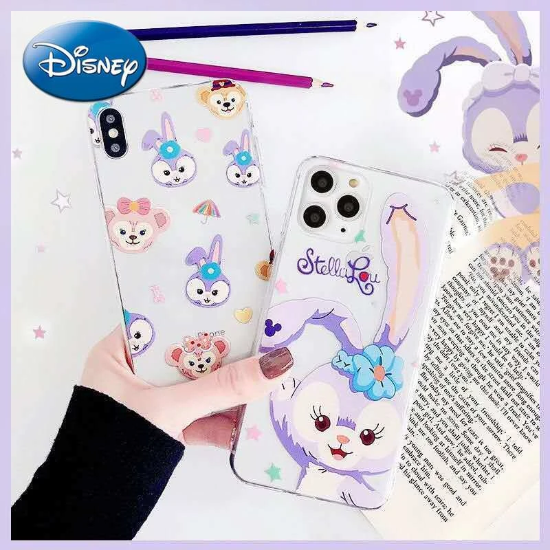 Disney Funda De Telefono Para Iphone 6s 7 8p X Xr Xs Xsmax 11 12pro 12 Funda Mini Stelalou Alfombrillas De Raton Aliexpress