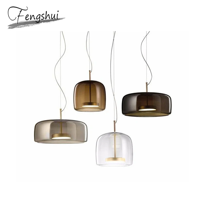 

Modern Glass Pendant Lights LED Hanging Lamp Living Room Pendant Lamp Lighting Kitchen Bedroom Dining Room Loft Hanging Lights