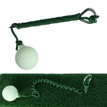 

Rope Golf Ball Hit Shot Putting Training Practice Aid Swing Sports Practice M68D
