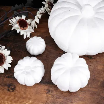 

6pcs Useful Practical Decorations Pumpkin Model for Fall Halloween Harvest
