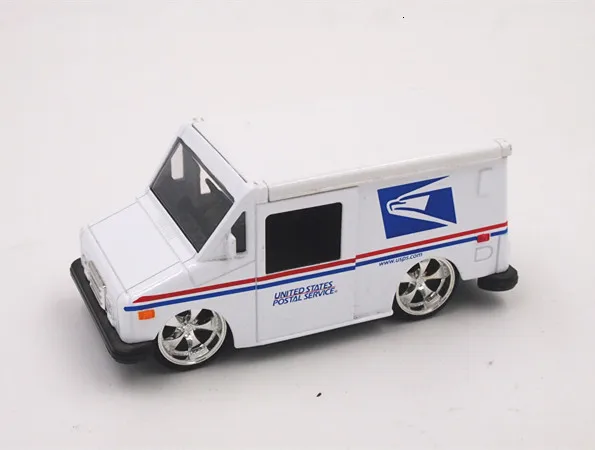 

1/32 New Special Die Cast Metal USA Courierbox Home Display Collection Toys For Children