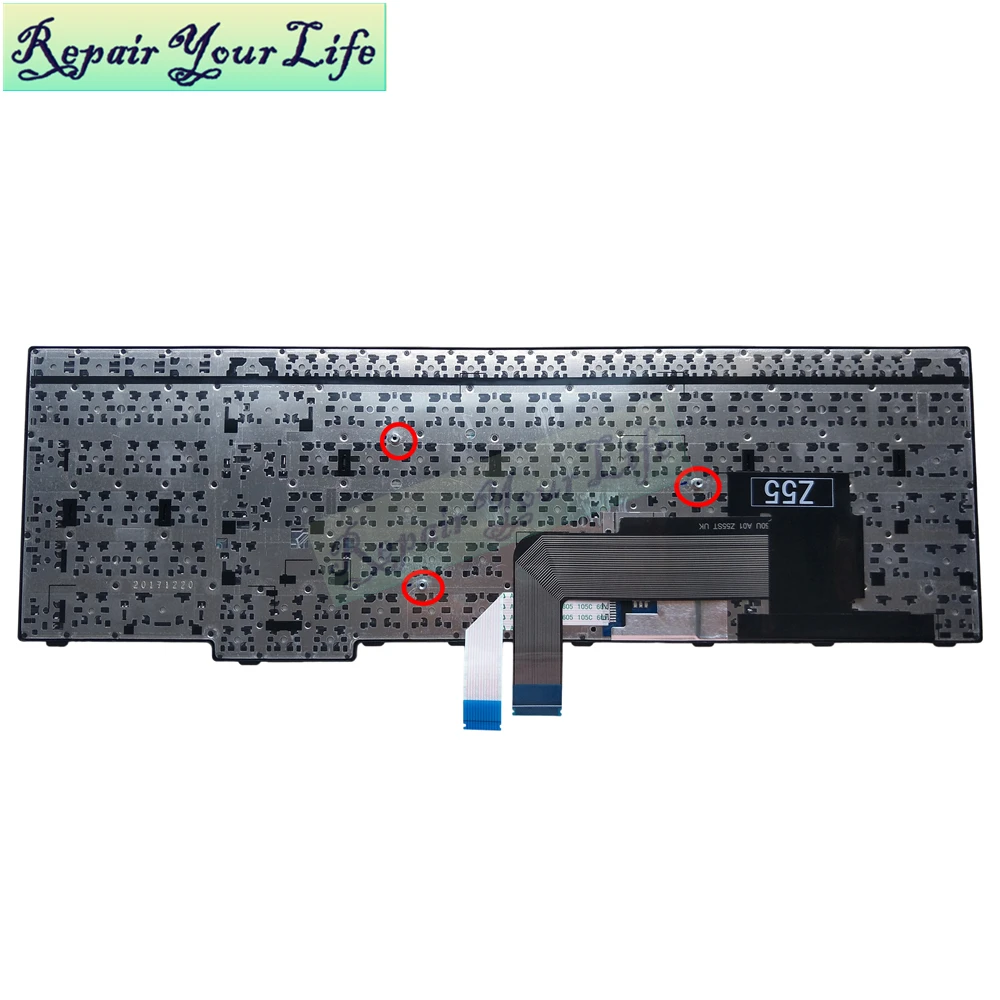  Repair You Life laptop keyboard for Lenovo Thinkpad E570 E570c E575 SP spain language keyboard new