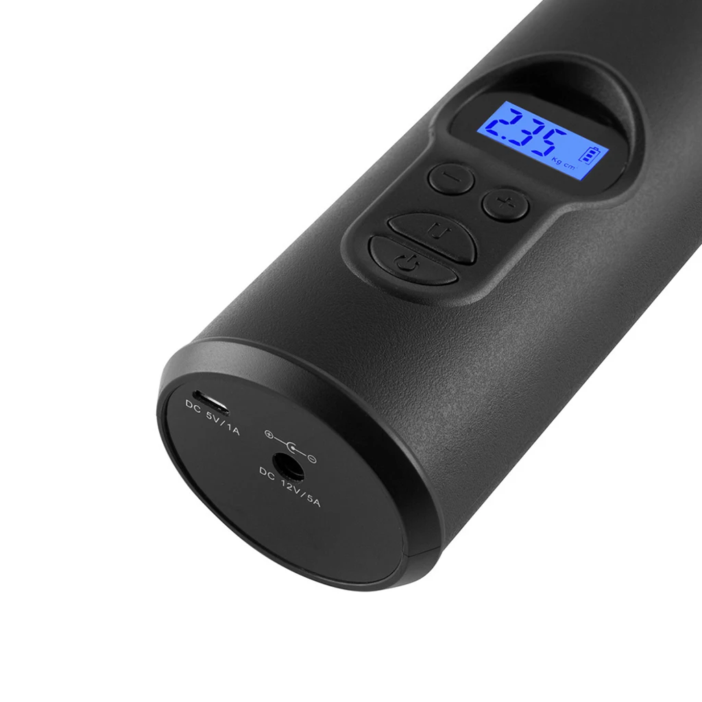 PORTABLE AIR COMPRESSOR MINI TYRE INFLATOR PUMP 150PSI F/ CAR/MOTORCYCLE/BICYCLE