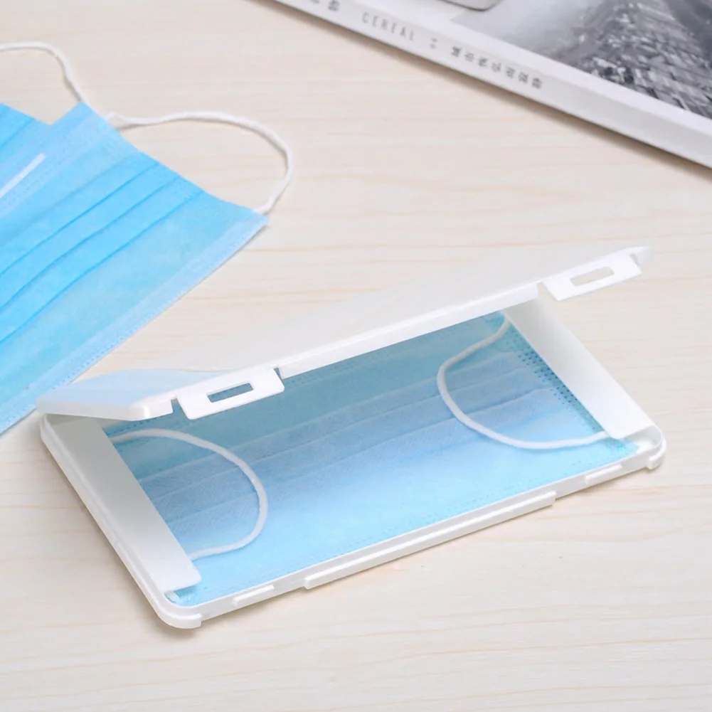

Dust-proof cover mask box Disposable mask storage box