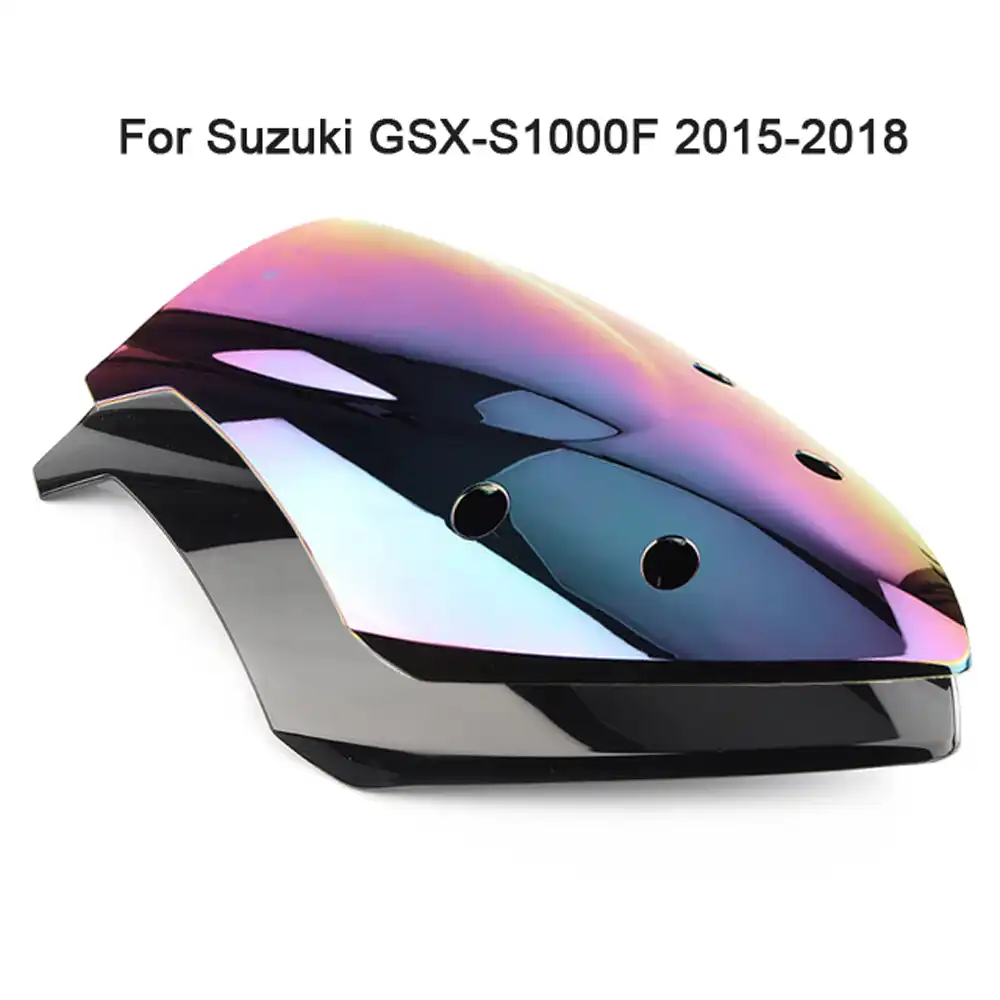 Motorcycle Windshield Iridium Windscreen Black With Bolts Screws Nut Fastener For Suzuki Gsx S1000f 15 16 17 18 Windscreens Wind Deflectors Aliexpress