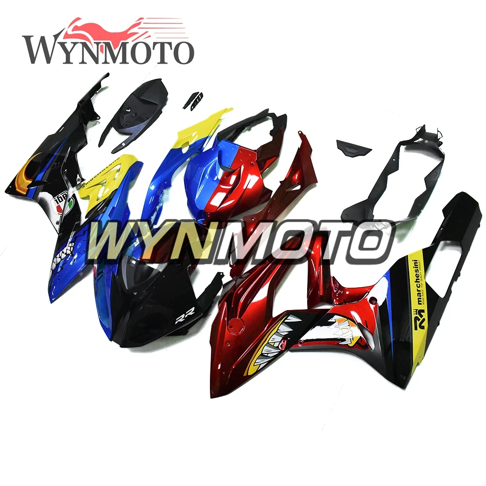 

Complete Fairings For BMW S1000RR 2015 2016 Year ABS Injection Plastics Cowlings Bodywork Candy Red Blue Shark Attack Fairings