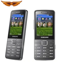 Samsung-teléfono móvil desbloqueado S5611 S5610 GSM, 2,4 pulgadas, Radio FM, Bluetooth, cámara de 5MP, teclado ruso
