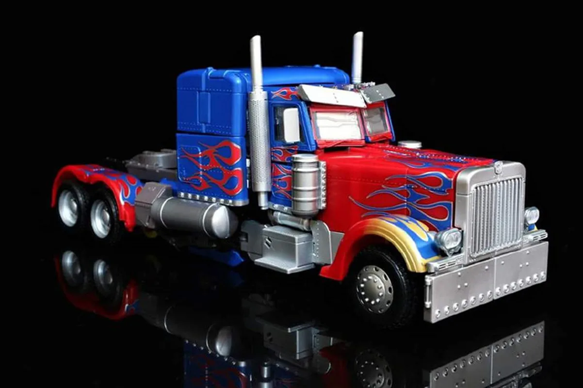Экшн фигурки TAKARA TOMY трансформеры роботы кино шедевр MPM04 Optimus Prime металлическая