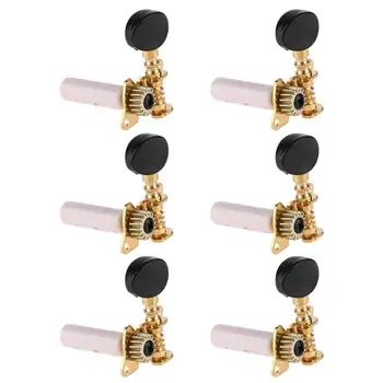 

6pcs Open Machine Heads String Tuners Tuning Pegs for Classic Guitar Parts
