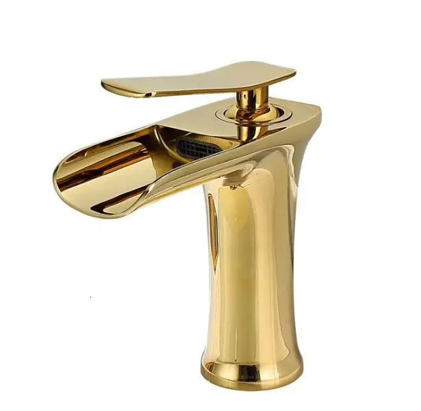 gold faucet Керамика может медным покрытием, белый, печи, смеситель, с горячей и холодной водой 28 см - Цвет: gold faucet