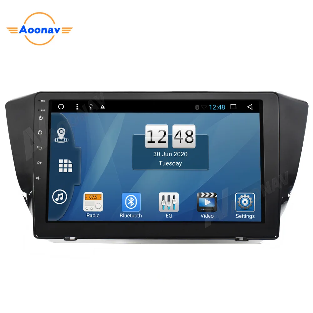 2Din Android сенсорный экран GPS навигация для Skoda Superb 2016-2019 автомобильный Радио
