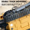 1:16 RC Car Toys HUINA RC Truck Remote Controlled Bulldozer Alloy Tractor Engineering Vehicle Car Model Toys for Boys Kids Gifts 5