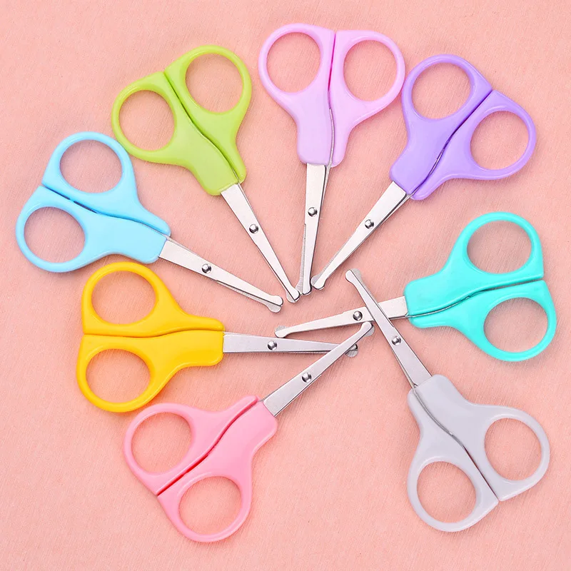 baby Stainless Steel Safety Nail Clippers Scissors Manicure Cutter For Newborn Baby Convenient Baby Care Safe Nail