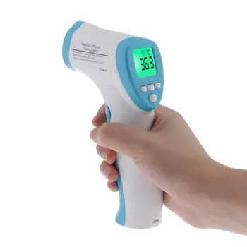 

Non-Contact Body Fever Forehead Thermometer for Baby Kids Adults Thermometer Digital IR Infrared Forehead Thermometer