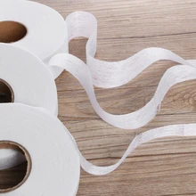 

1 Roll of 100m Single-sided Fabric Adhesive Tape Sewing Flanging Non-woven Lining Craft Supplies