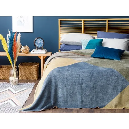

English Home Creative Cotton Single Blanket 150x200 cm Navy Blue