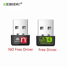 KEBIDU мини USB WiFi адаптер MT7601150Mbps wi fi Dongle PC Ethernet wi-fi адаптеры 2,4G Lan сетевая карта Antena wi fi приемник
