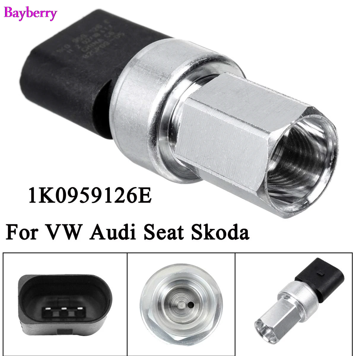Кондиционер A/C датчик давления 1K0959126E 1K0959126A 1K0959126B для Audi VW Seat Skoda | Автомобили и