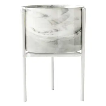 

Economic Geometric Flower Stand Flower Pot Rack Plant Holder Home Vase Creative 2PCS/Set Metal Planting Decor Garden Flower Pot