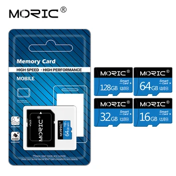 

100% Original Moric Micro SD Card SD/TF Flash Card memory Card Class 10 64GB 128GB 256GB 4GB 8GB 16GB 32GB