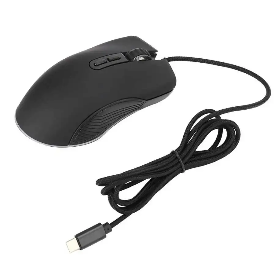 Универсальный пульт дистанционного управления USB Проводная игровая мышь с RGB