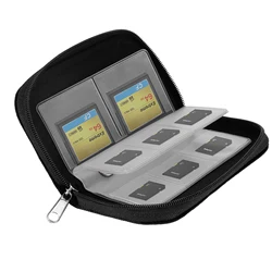 Étui de rangement pour cartes mémoire, portefeuille à 22 emplacements pour carte mémoire Micro SD, accessoire de jeu, protection pour cartes mémoire 