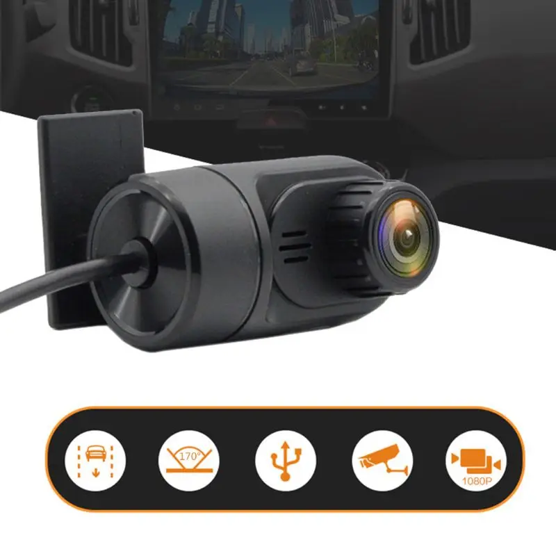 Dash Camera Car Dvr Usb Camera For Hd 170 Degrees Driving Recorder