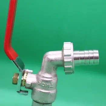 

IBC Tank Container Adapter 1/2\" 3/4'' Brass Thread Water Tap Hose Connector