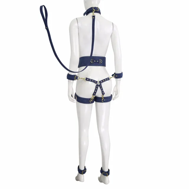 Thierry Erotic Tied Restraint Set With Ankle Cuffs, Handcuffs Collar, Gag  Whip, And Blindfold Perfect For Adult Play And Leather Bondage Equipment  For Women From Sextoy_007, $63.95