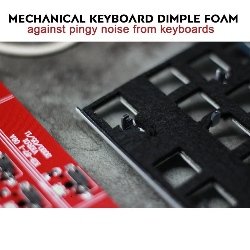 Switch Sound Dampeners sheet Soft Landing Pads Dimple Foam sponge For mechanical keyboardMice