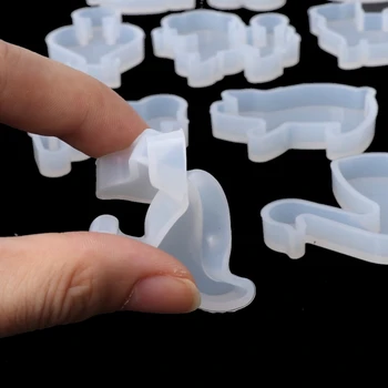 

19Pcs Silicone Mold DIY Animal Pendant Necklace Jewelry Mould Resin Craft Tool